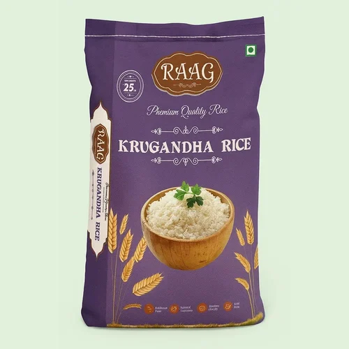 Raag Krugandha Non Basmati Rice, Packaging Size: 25 Kg, Packaging Type: Bag