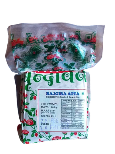 Farali 200gm Vrindavan Rajgiri Atta Vaccum Pack