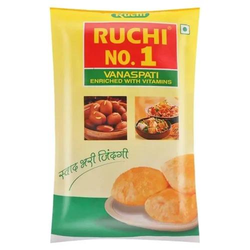 Mono Unsaturated Ruchi No. 1 Vanaspati Ghee, Packaging Type: Pouched