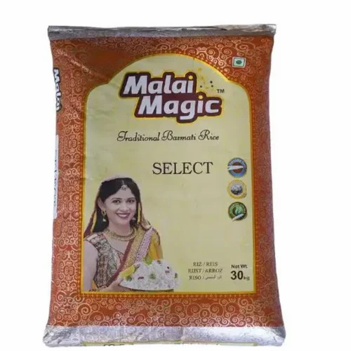 Malai Magic Traditional Basmati Rice, 30 Kg
