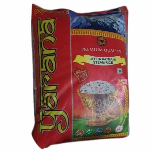Yarana Jeera Katrani Steam Rice, Packaging Type: Plastic Bag, Packaging Size: 26 Kg