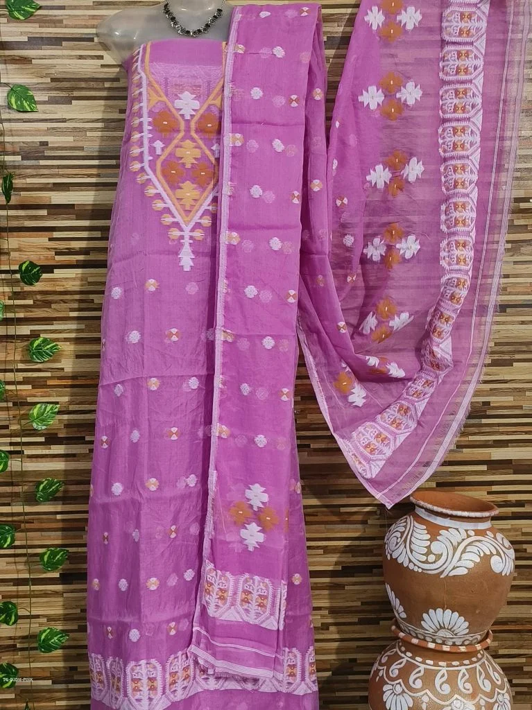 Dhakai Jamdani Suit