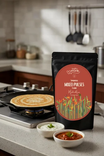 Sprouted Mix Pulse Flour, Packaging Size: 200g
