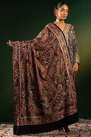 Full Embroidery Pashmina Shawl 