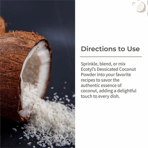 Low Fat Desiccated Coconut Powder