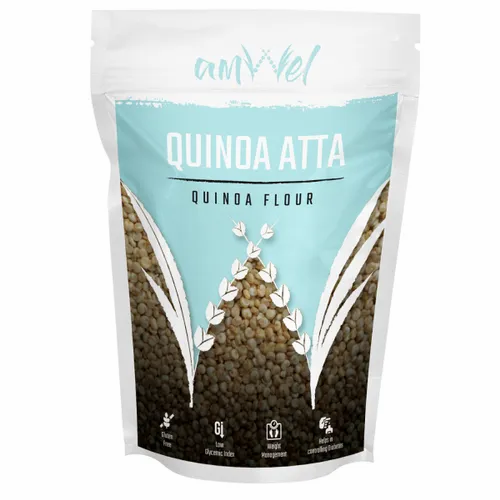 Amwel Quinoa Atta, 500gram, Packaging Type: Pouch