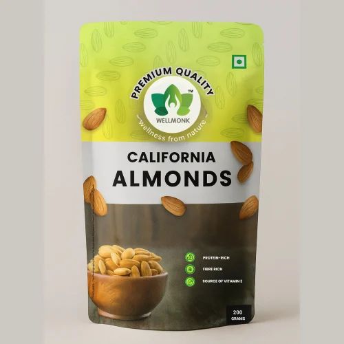 Wellmonk California Almonds, Premium