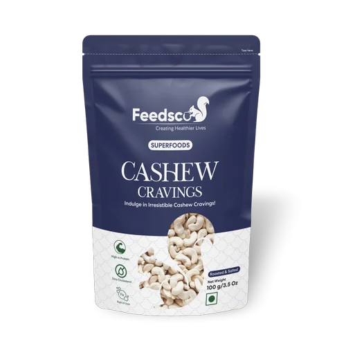 Cashew Cravings Nuts, Packaging Size: 100 gm