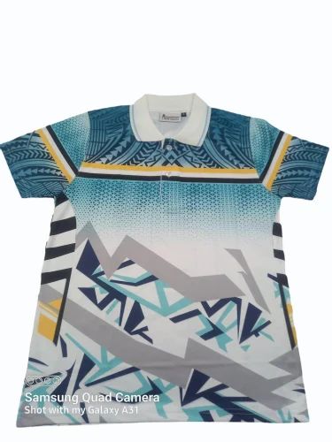 Collar (Polo) Men Sports T Shirt, Micro Polyester, Running