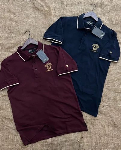 Branded plain golf Polo Men Cotton T Shirt