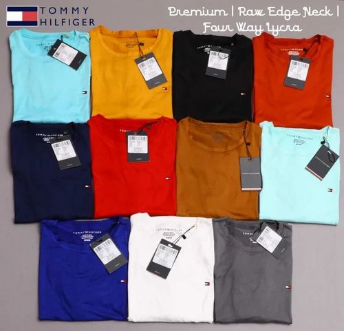Cotton Mens Casual Plain T Shirt