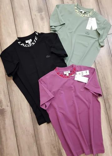 Plain Men Cotton T-Shirts, Round Neck