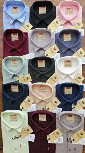 Mens Linen Formal Shirt, Sleeve Type: Full sleeves