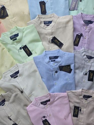 Men Linen Cotton Shirts, Sleeve Type: Full sleeves