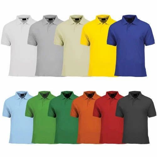 Cotton Men Sports T-Shirt, Solid