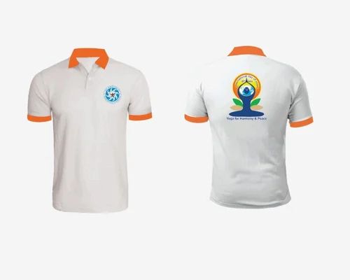 Collar (Polo) Sublimation Print T Shirt, Micro Polyester, 180 GSM