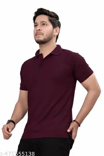 Polo Men T Shirt, Fabric: Polycotton, 180 GSM