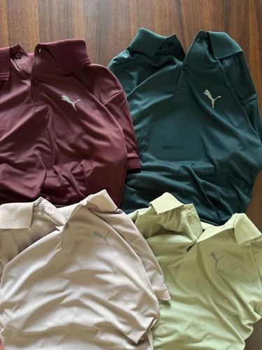 Lycra Men Half Sleeve Polo Neck T Shirt, GSM: 180 GSM