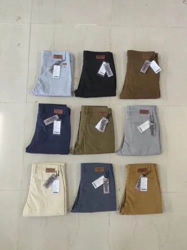 Lycra Men's Formal Trouser