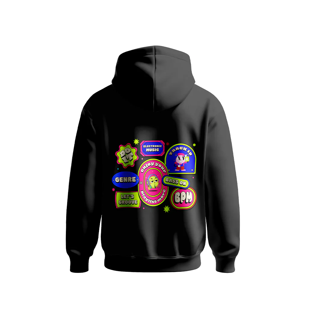 Bass on loop hoodie