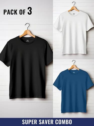 Men Plain T Shirt