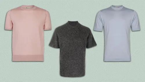 Spun Polyster Men Knitted Sports T-Shirts, Plain