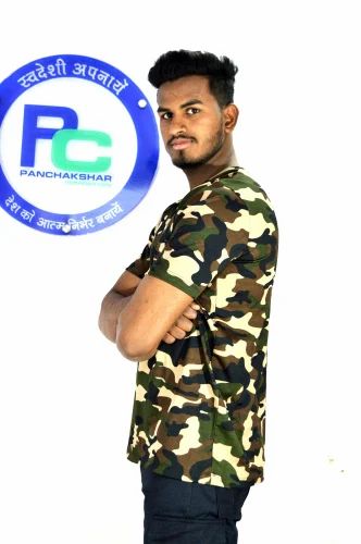 Men Sports T Shirt, Printed
