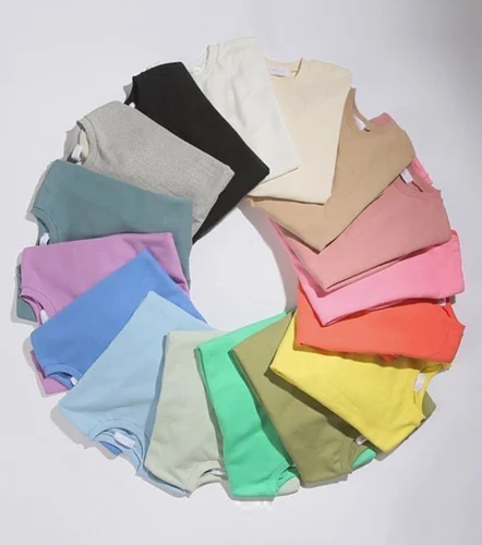 Cotton Men Plain T Shirt