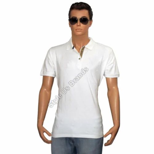 Cotton Plain Men Golf Polo T-Shirt