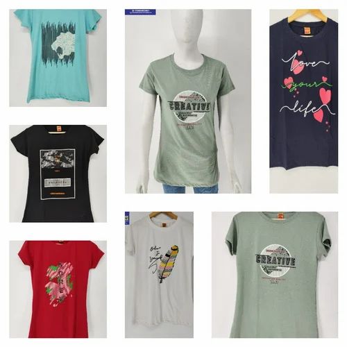 Casual Wear S.p.k Ladies T Shirts