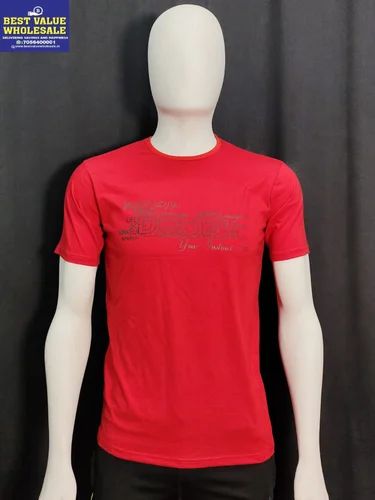 Mens Cotton T Shirt, GSM: 180 GSM