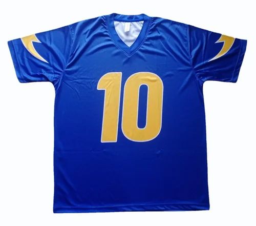 Sublimation Polyester Printed T Shirt, V-neck Collar