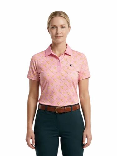 Sports Wear Female Polo T Shirt