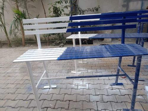 Cast Iron Outdoor Garden Benches, With Backrest, 3 Seater