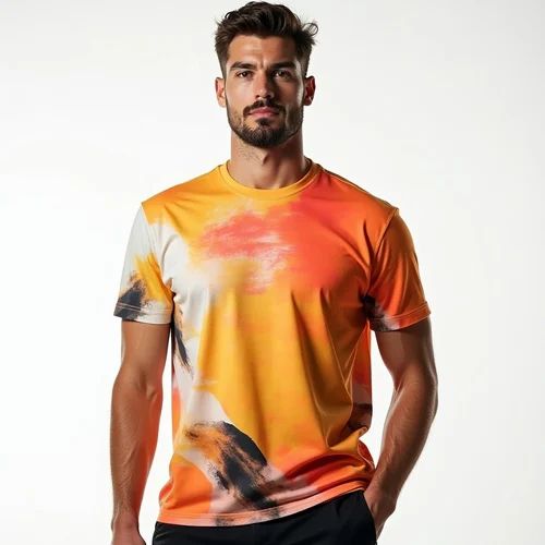 Polyester T-Shirt for Men, Medium