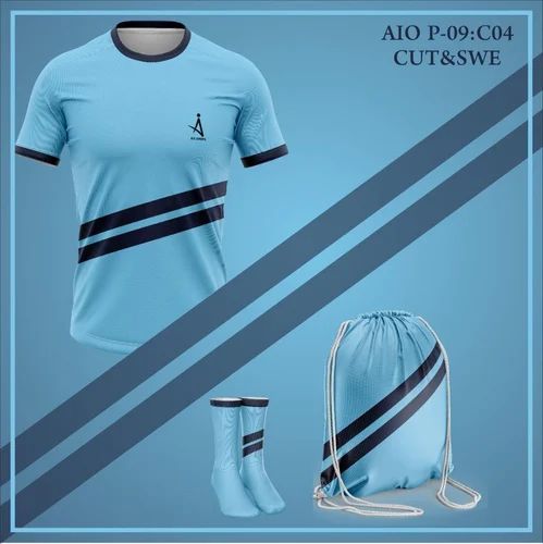 Mens Polyester Half Sleeve Sport T Shirt