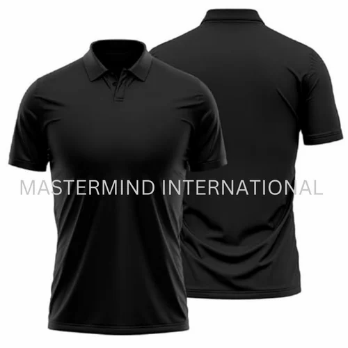 Pique Plain Mens Polo Polyester T Shirt