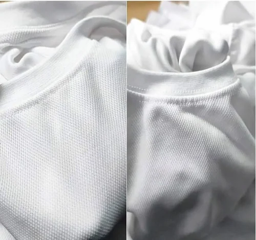 Dot Knit T Shirt, Material: Polyester, 180 GSM