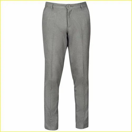Men Gray Formal Trouser
