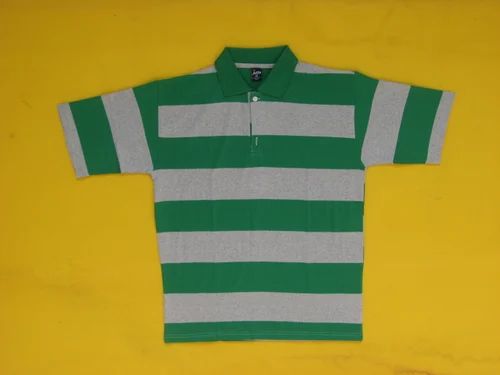 Cotton Striped T Shirt