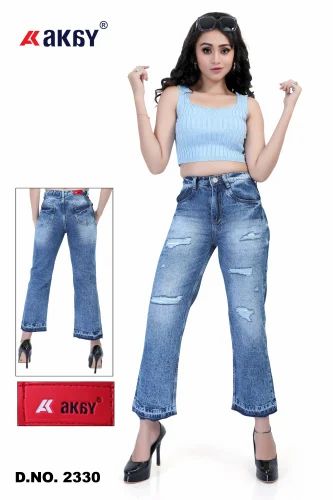 Light Blue Ladies Jeans