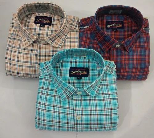 Mens Check Shirts