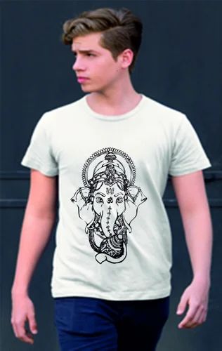 Ganesha Men''S Cotton T-Shirt