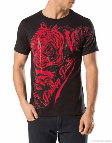 Mens Designer Collar T Shirt