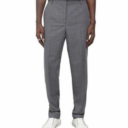 Men Cotton Formal Wear Trouser