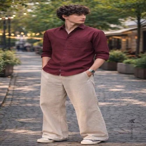 Men Linen Shirt