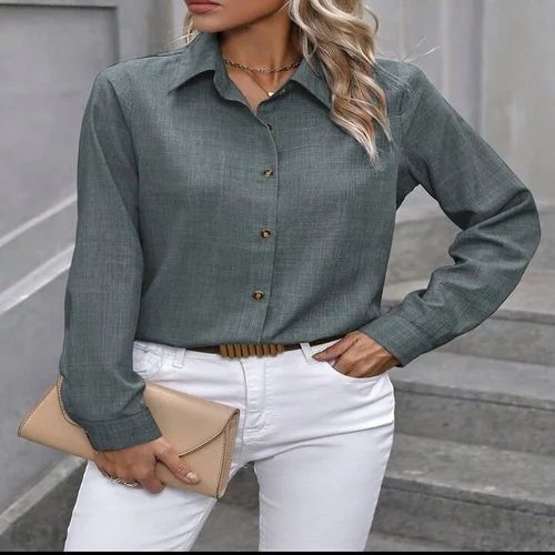 Womens Linen Shirt