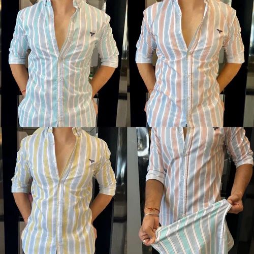 Imported Lycra Lining Shirt for Men (Medium)