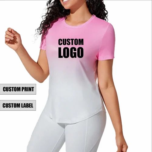 Women Fitness Apparel Tshirt