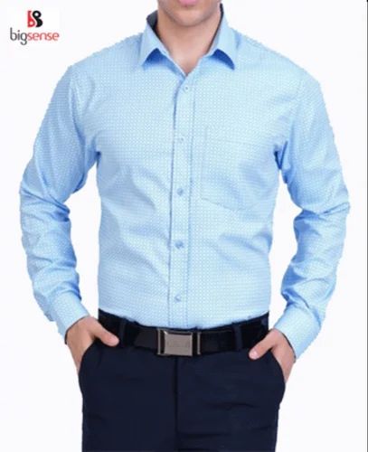 Solid Men Polycotton Pant Shirt, Formal Wear
